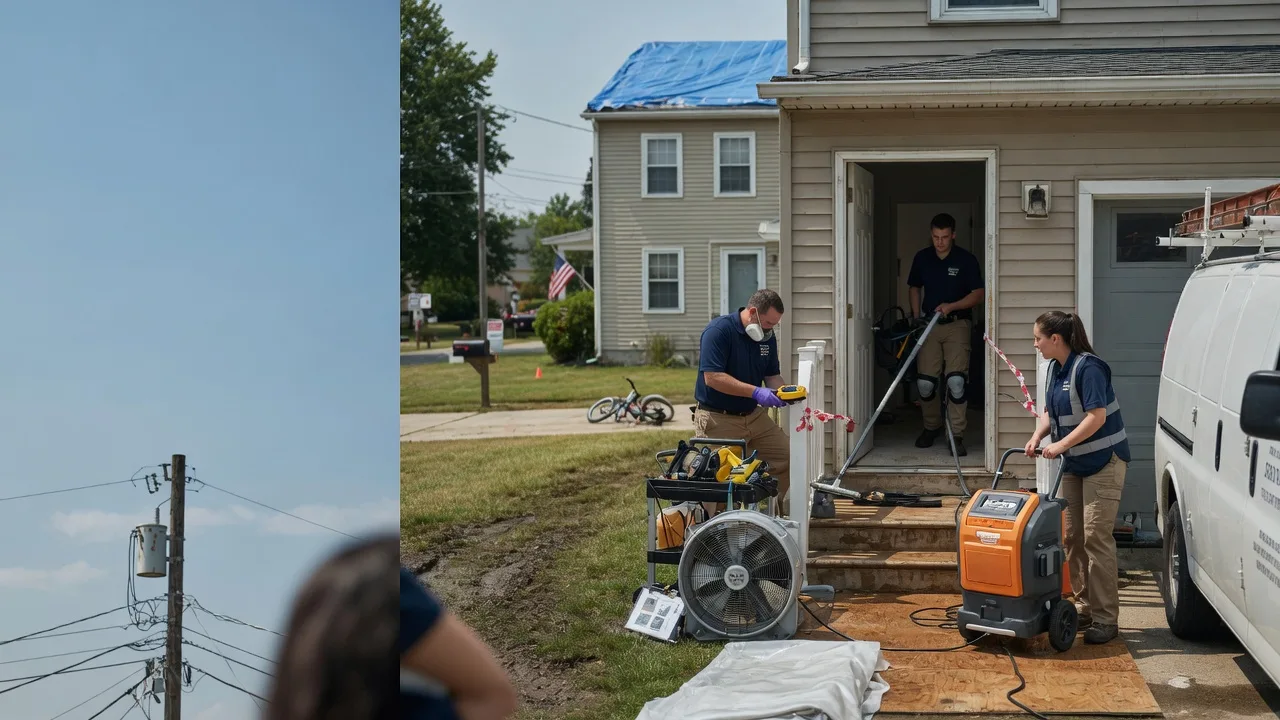 Water Damage Repair in Cookville, TX near me